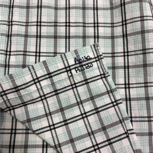 Cinch Men’s Black and Light Blue Long Sleeve Button Down Shirt Size Large - Picture 5 of 8